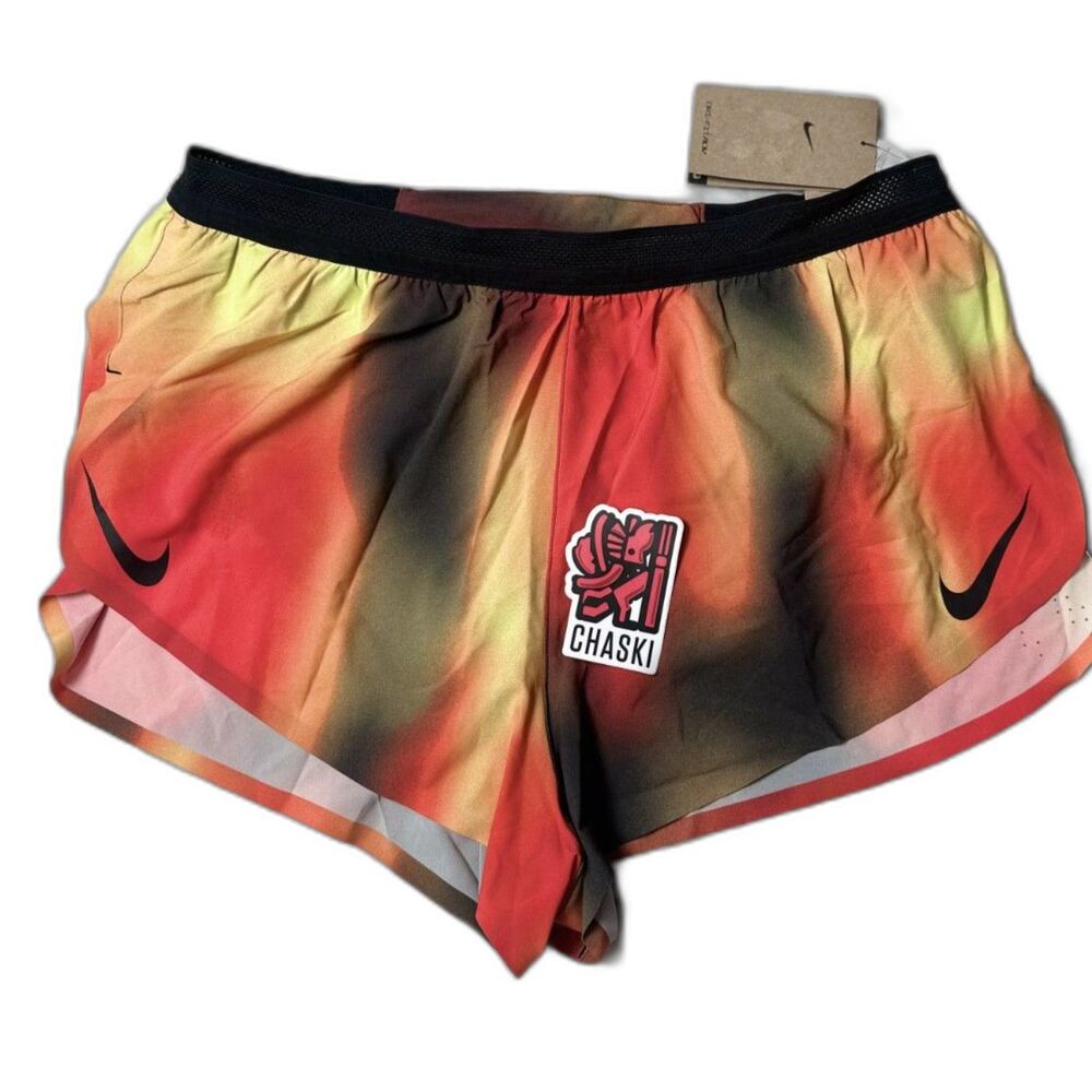 NIKE Aeroswift Elite Entry running ADV shorts  2" red HJ3384 736 Men Large NEW